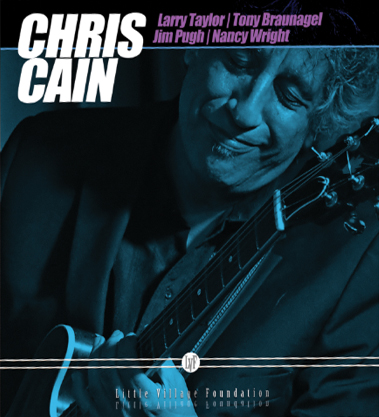 Chris Cain CD cover, Chris Cain